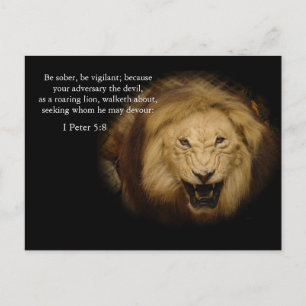 Bible Verse Memory Card Postkarte