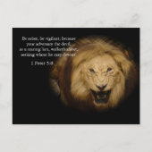 Bible Verse Memory Card Postkarte (Vorderseite)