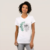 Bible Verse Micah White Woman T - Shirt (Vorne ganz)