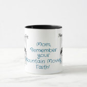  Bible Verse Mountain Moving Faith Personalize Tasse (Zentrum)