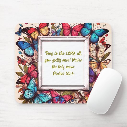 Bible Verse Mousepad (Mit Mouse)