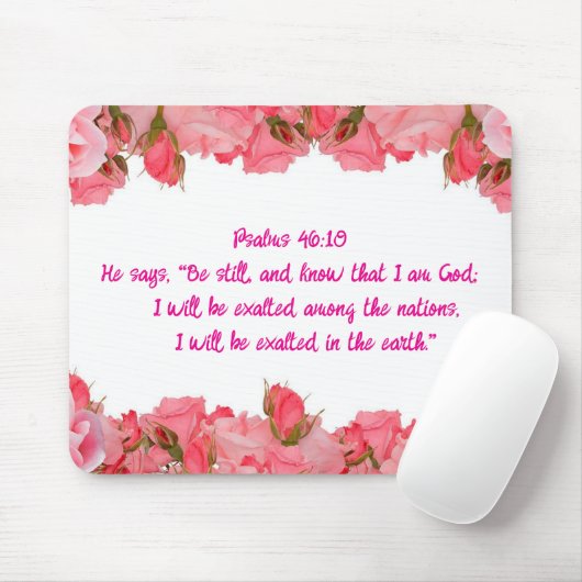 Bible Verse Mousepad (Mit Mouse)