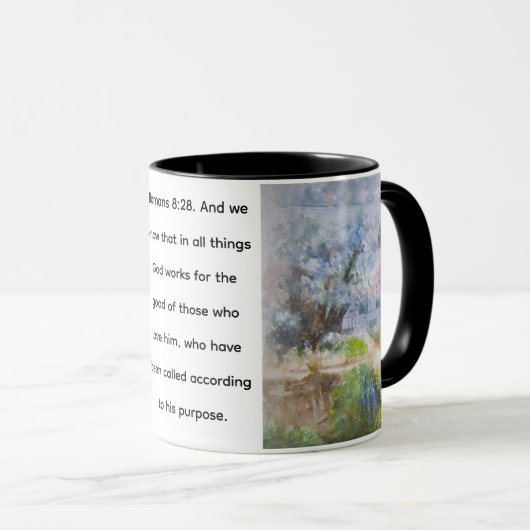 Bible Verse Mug Tasse (VorderseiteRechts)