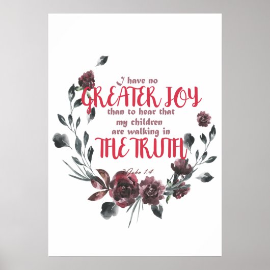 Bible Verse Mütter Tag Inspiration Zitat Poster (Vorne)