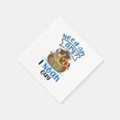 Bible Verse Need An Ark I Noah Guy Serviette (Ecke)