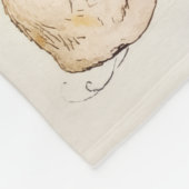 Bible verse nursery animals fleece blanket (Ecke)