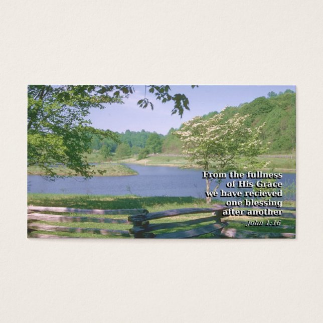 Bible Verse Personal Cards (Vorderseite)