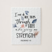 Bible verse Philippians Puzzle (Vertikal)