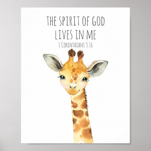 Bible Verse Poster for Kids (Vorne)