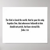 Bible Verse Poster Print Template To Personalize (Vorne)