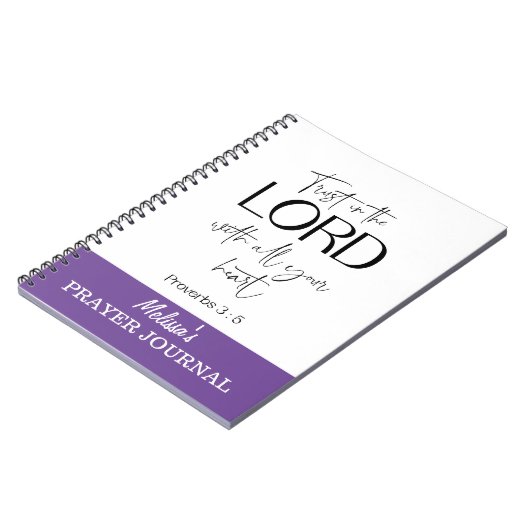 BIble Verse Prayer Notizblock (Linke Seite)