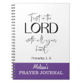 BIble Verse Prayer Notizblock (Vorderseite)
