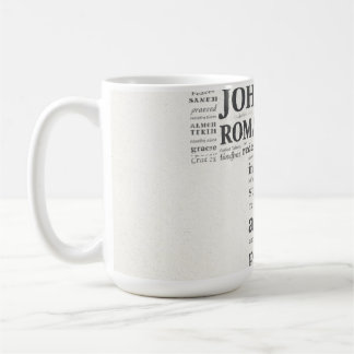 Bible Verse Reference Cross Wall Art Kaffeetasse