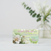 Bible Verse, Religious Motivational Cards Telefonnummerkarte (Stehend Vorderseite)