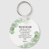 Bible Verse Round Keychain Schlüsselanhänger (Vorderseite)