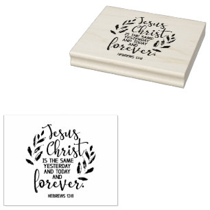 Bible Verse Rubber Briefmarke Gummistempel