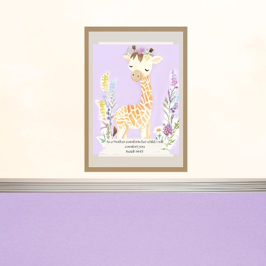 Bible Verse Safari Kinderzimmer Foto