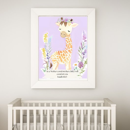 Bible Verse Safari Kinderzimmer Foto