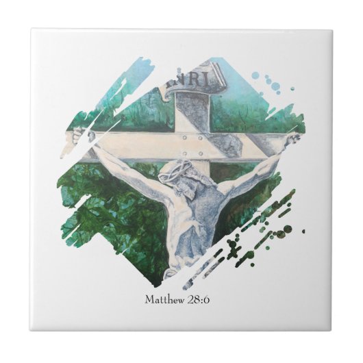 Bible Verse Scented Jar Candle Fliese (Vorderseite)