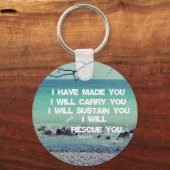 Bible Verse Scripture Schlüsselanhänger (Vorderseite)