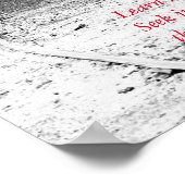 Bible Verse Sozialgerechtigkeit Poster (Ecke)