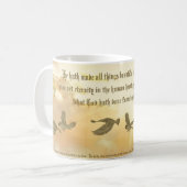 Bible Verse Tasse, die er gemacht hat, alles wunde Kaffeetasse (Vorderseite Links)