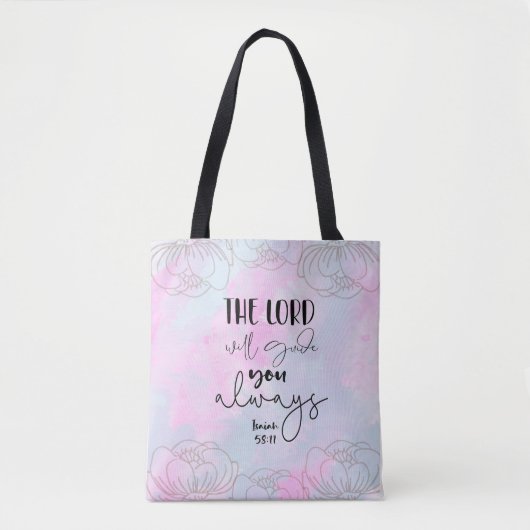 Bible verse Tote Bag Tasche (Vorderseite)