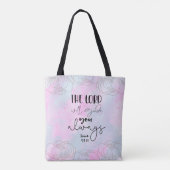 Bible verse Tote Bag Tasche (Rückseite)