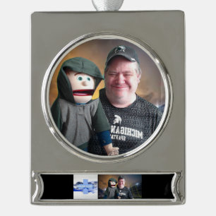 BIBLENKJV.COM™ 🛐 #SILVER Banner-Ornament SILBER