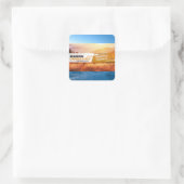 BIBLENKJV.COM™ 🛐 #STICKER QUADRATISCHER AUFKLEBER (Tasche)