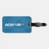 BibleTalk.tv Gepäckanhänger (Rückseite horizontal)