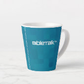 BibleTalk.tv – Latte-Tasse Milchtasse (Rechte Ecke)