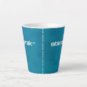 BibleTalk.tv – Latte-Tasse Milchtasse (Vorderseite)