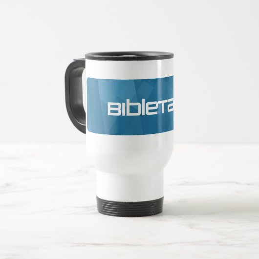 BibleTalk.tv Travel Mug Reisebecher (Vorderseite Links)