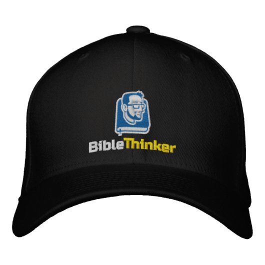 BibleThinker Baseball Cap Bestickte Baseballkappe (Vorderseite)