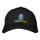 BibleThinker Hat Bestickte Baseballkappe (Vorderseite)