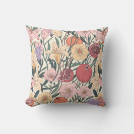 Biblical Blooms Seamless Pattern  Kissen