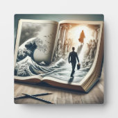 Biblical Journey Desktop Plaque Fotoplatte (Vorderseite)