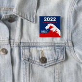 Biblical Midterms 2022 - Rote Welle Button (Beispiel)