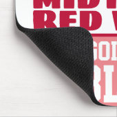 Biblical Midterms 2022 - Rote Welle Mousepad (Ecke)
