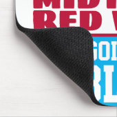Biblical Midterms 2022 - Rote Welle Mousepad (Ecke)