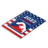 Biblical Midterms 2022 - Rote Welle Notizblock (Linke Seite)