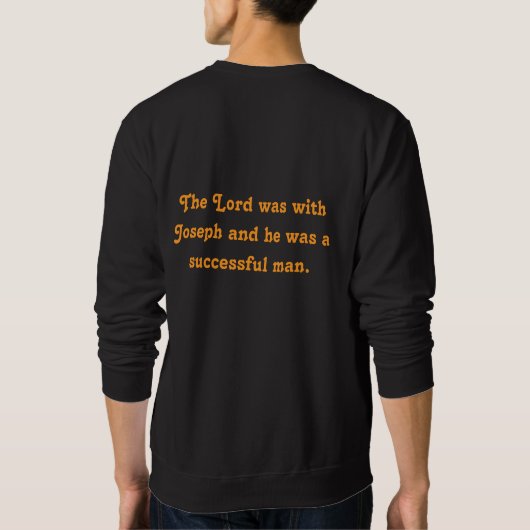 Biblical Resilience Graphic Sweatshirt (Rückseite)