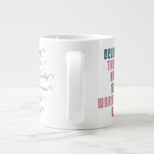Biblical Virtues Jumbo-Tasse (Rückseite)