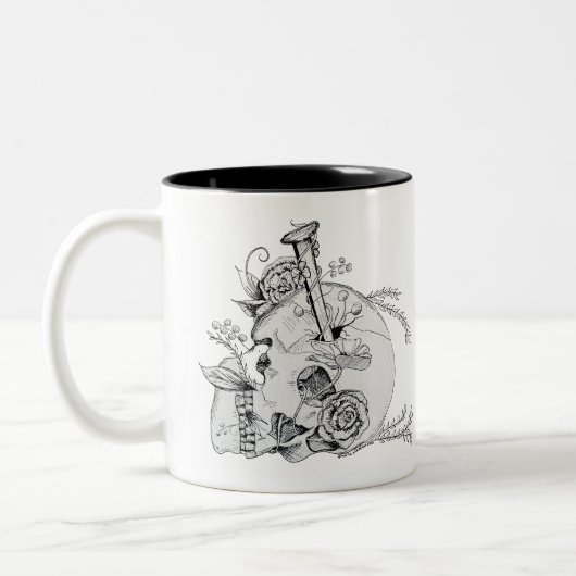 Biblical Womanhood Zweifarbige Tasse (Links)