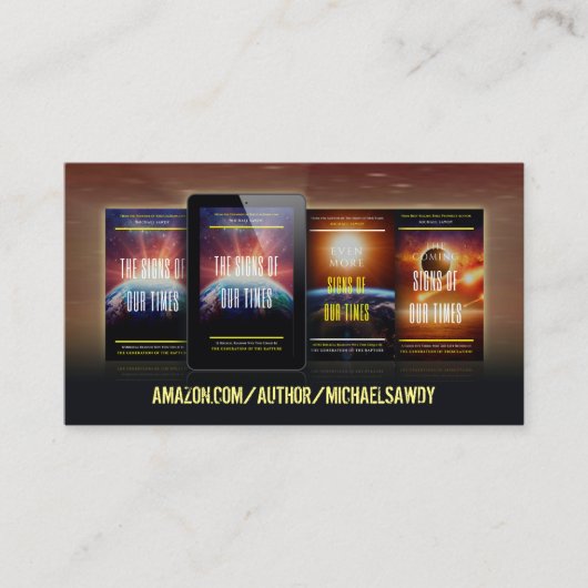 Biblicalsigns.com Visitenkarten Visitenkarte (Vorderseite)