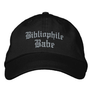 Bibliophile Babe Bestickte Baseballkappe