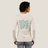 Bibliophile Babe Tri-Blend Shirt (Voller Rückseite)