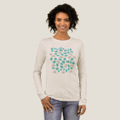 Bibliophile Babe Tri-Blend Shirt (Volle Vorderseite)