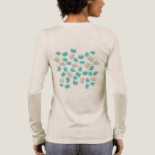 Bibliophile Babe Tri-Blend Shirt (Rückseite)